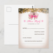 Carte Postale Petite princesse | Baby shower fille RSVP (Devant / Derrière)