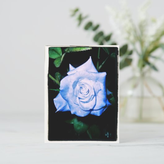 Carte Postale Petite princesse bleue (Debout devant)