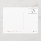 Carte Postale Petite rue latérale à Vérone (Dos)