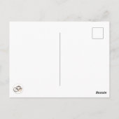 Carte Postale Petite Sorcière Avec Fantôme (Dos)