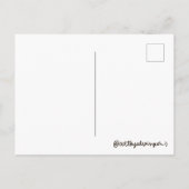 carte postale petite souris (Dos)