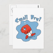 Carte Postale Petite truite (Devant / Derrière)