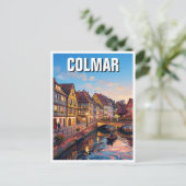 Carte Postale Petite Venise de Colmar (Debout devant)