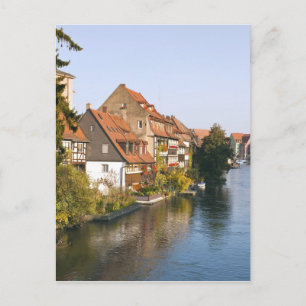 Carte Postale Petite Venise (Klein Venedig) et rivière Regnitz