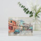 Carte Postale Petite ville simple (Debout devant)