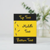 Carte Postale Petites abeilles (Debout devant)