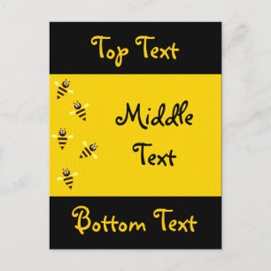 Carte Postale Petites abeilles