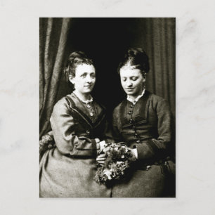 Carte Postale Petites amies victoriennes