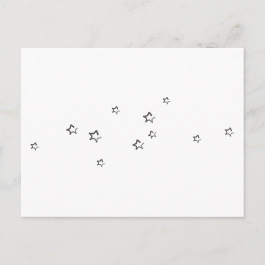 Carte Postale Petites Étoiles (Devant)