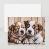Carte Postale Petites marionnettes (Devant / Derrière)