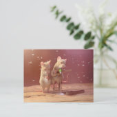 Carte postale : "Petits artistes" (Debout devant)