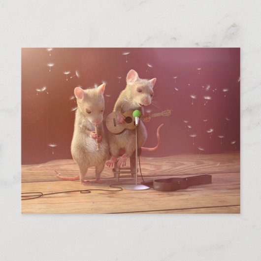 Carte postale : "Petits artistes" (Devant)