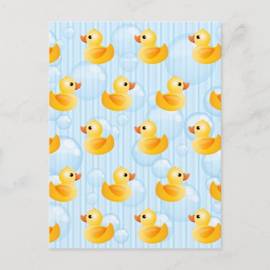 Carte Postale Petits canards jaunes (Devant)