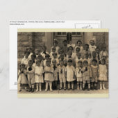 Carte Postale Petits Cherubs de la classe de l'école du dimanche (Devant / Derrière)