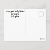 Carte Postale Petits colliers à l'étang (Dos)