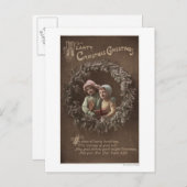 Carte Postale Petits enfants à Armclasp (Devant / Derrière)