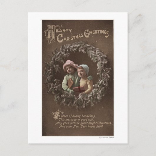 Carte Postale Petits enfants à Armclasp (Devant)