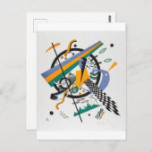 Carte Postale Petits Mondes IV, Abstraits, Wassily Kandinsky (Devant / Derrière)