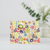 Carte Postale Petits oiseaux caricaturaux (Debout devant)