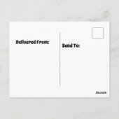 Carte Postale petits pains collants dans le plat (Dos)