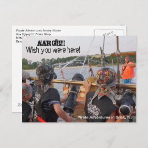 Carte Postale Petits pirates