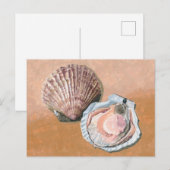 Carte Postale Pétoncles encore en vie (Devant / Derrière)