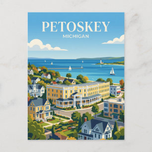 Carte Postale Petoskey Michigan