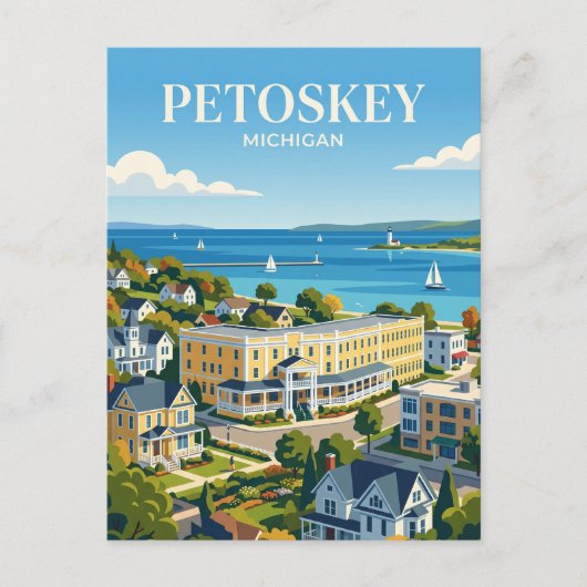 Carte Postale Petoskey Michigan (Devant)