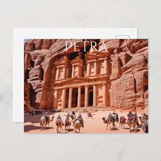 Carte Postale Petra (18) (Devant / Derrière)