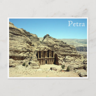 Carte Postale petra, ancien monastère