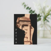 Carte Postale pétra de trésorerie (Debout devant)