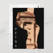 Carte Postale pétra de trésorerie (Devant / Derrière)