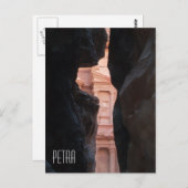 Carte postale Petra Jordan (Devant / Derrière)