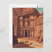Carte Postale Petra Jordan Travel (Devant / Derrière)