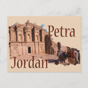 Carte Postale Petra, Jordanie : Le monastère