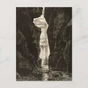 Carte Postale Pétra Jordanie Patrimoine de l'UNESCO