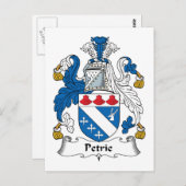 Carte Postale Petrie Famille Crest (Devant / Derrière)