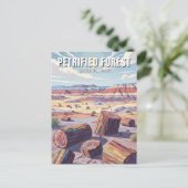 Carte Postale Petrified Forest National Park (Debout devant)