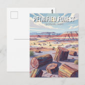 Carte Postale Petrified Forest National Park (Devant / Derrière)