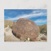 Carte Postale pétroglyphes (Devant)