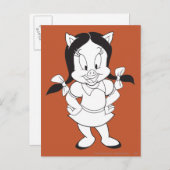 Carte Postale Pétunia Poing (Devant / Derrière)