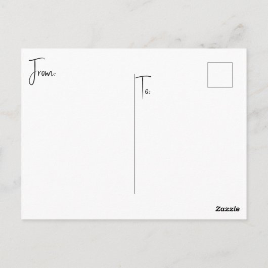 CARTE POSTALE " PEU DE GHOST DANS LE DÉSERT " (Dos)