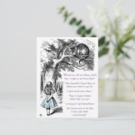 Carte Postale Peu importe comment vous allez (Debout devant)