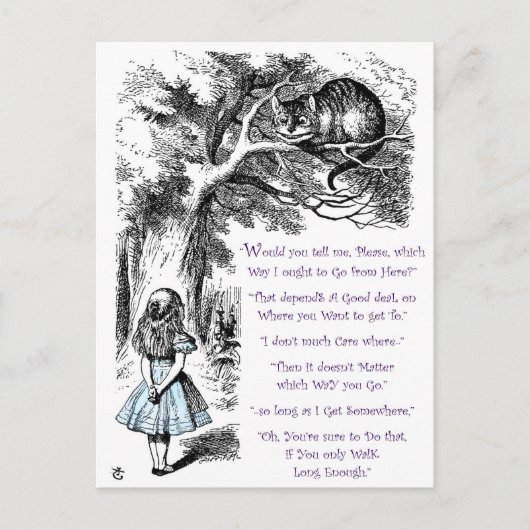 Carte Postale Peu importe comment vous allez (Devant)