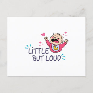 Carte Postale Peu mais bruyant