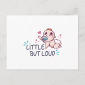 Carte Postale Peu mais bruyant (Devant)