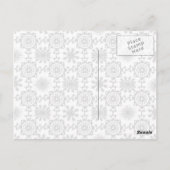 Carte Postale Peu rouge (Dos)