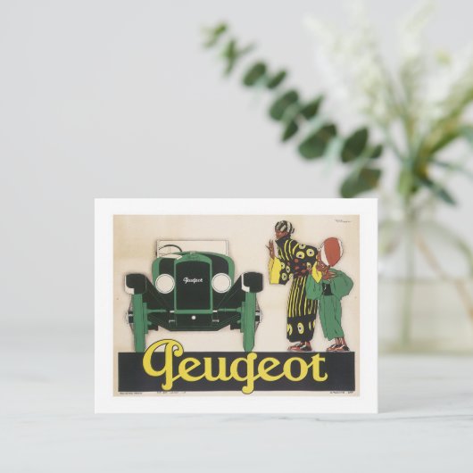 Carte Postale Peugeot (2) (Debout devant)
