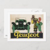 Carte Postale Peugeot (2) (Devant / Derrière)