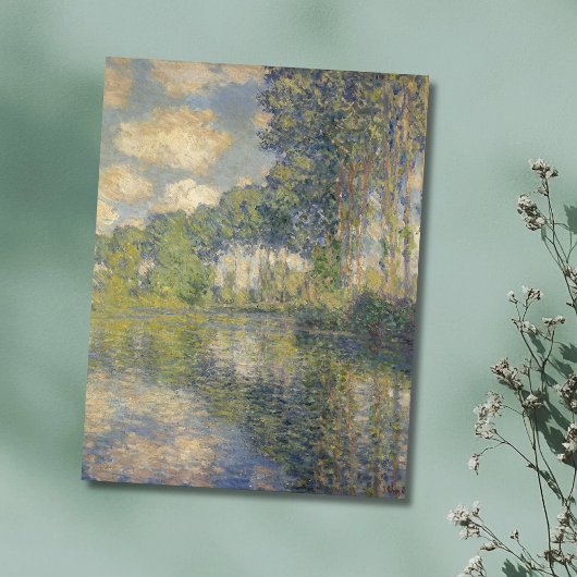 Carte Postale Peupliers au bord de l'Epte - Monet